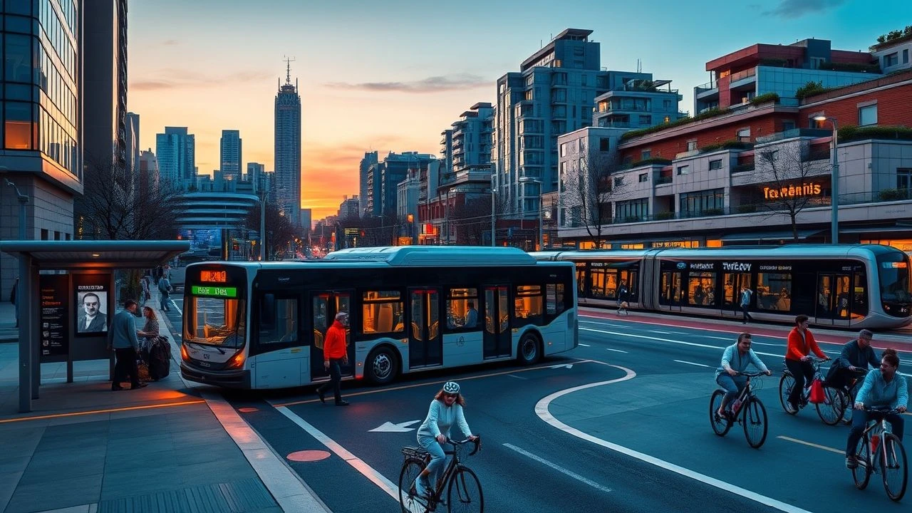 Cities Prioritize Public Transportation Improvements for Sustainable and Accessible Urban Living