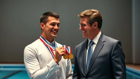 Hall Jr. Gets Olympic Medals Replaced