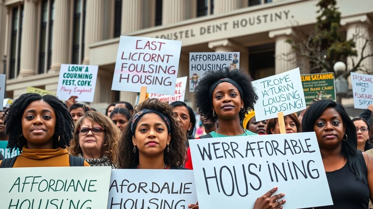 Affordable Housing Crisis: Advocates Demand Policy Changes to Combat Homelessness and Inequality